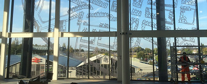 Northampton Railway Giant Window Manifes