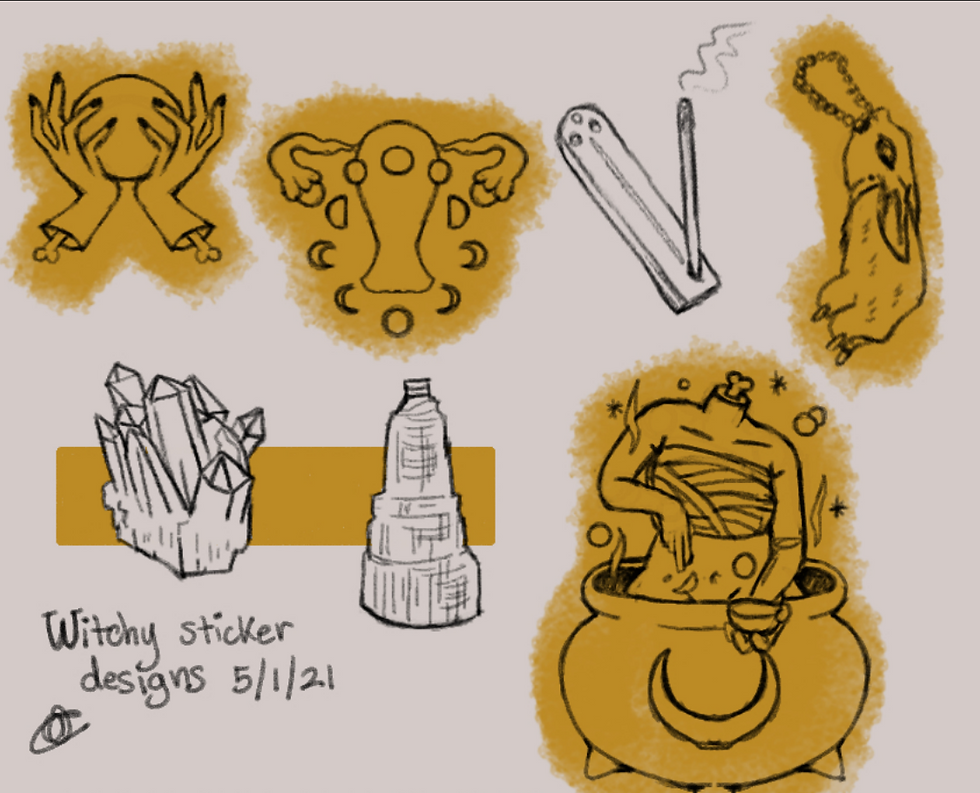 PDF Downloadable Sketchbook 2021