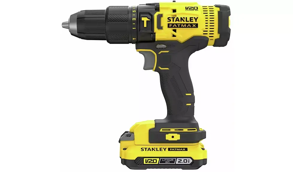 Thumbnail: Stanley V20 Fatmax Cordless Drill Kitbox
