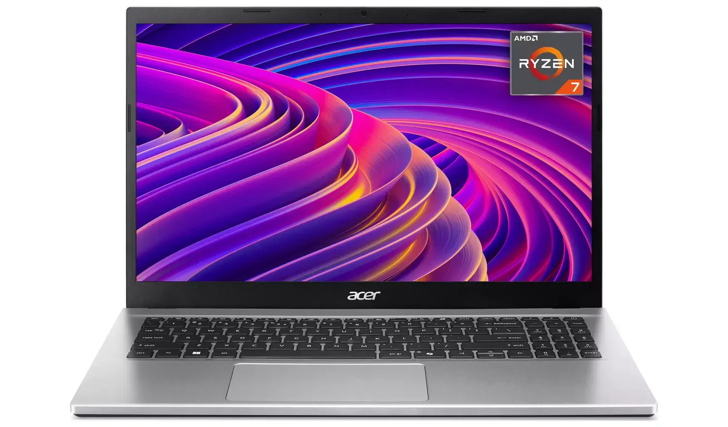 Acer Aspire Go 15 15.6in Ryzen 7 16GB 512GB Laptop - Silver