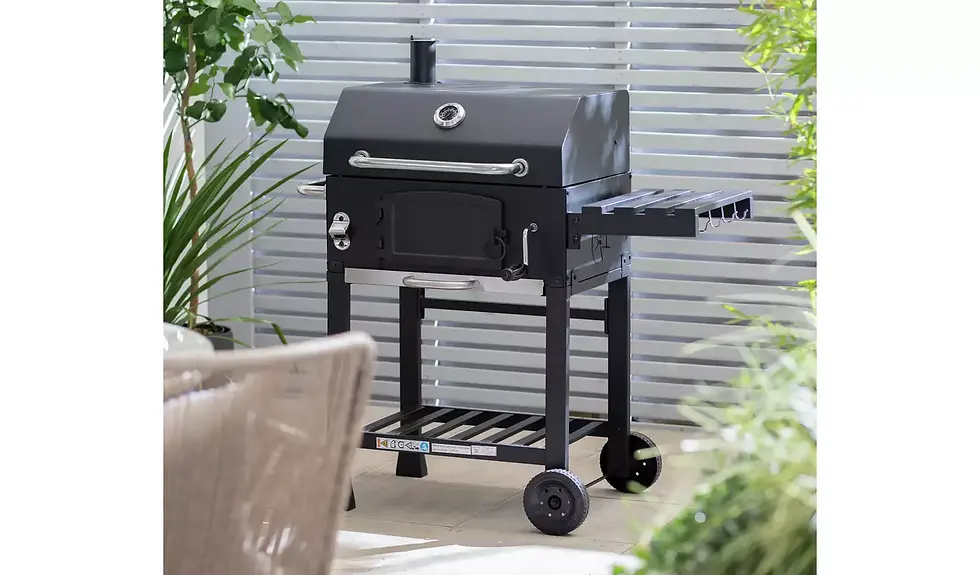 Thumbnail: Home Trolley Charcoal BBQ