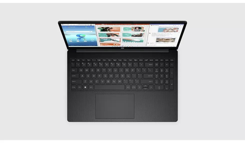Thumbnail: HP 15-fc0045na 15.6in AMD Ryzen 3 8GB 256GB Laptop - Black