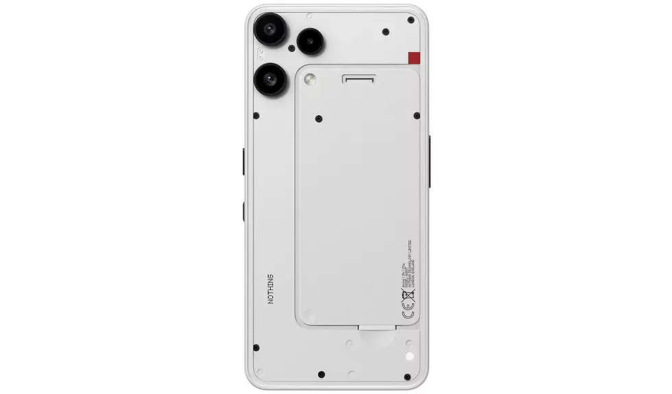 Thumbnail: SIM Free Nothing Phone (3a) Lite 5G 128GB AI Phone - White