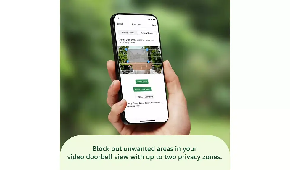 Thumbnail: Blink 2nd Gen Battery Video Doorbell White + Sync Module