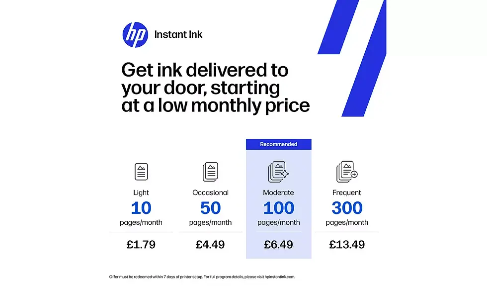 Thumbnail: HP Envy 6120e Wireless Photo Printer & 3 Months Instant Ink
