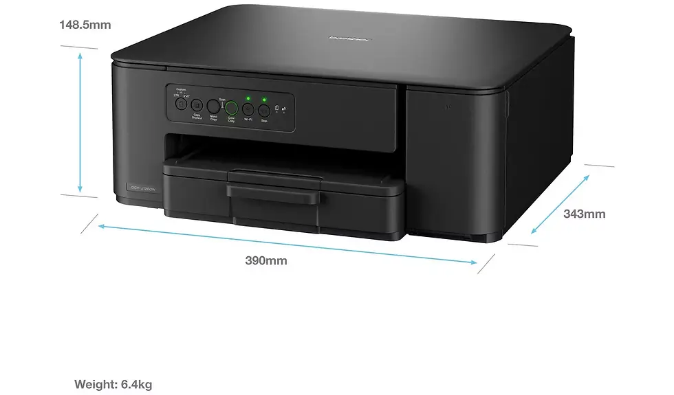 Thumbnail: rother DCP-J1260W Compact 3-in-1 Wireless Inkjet Printer