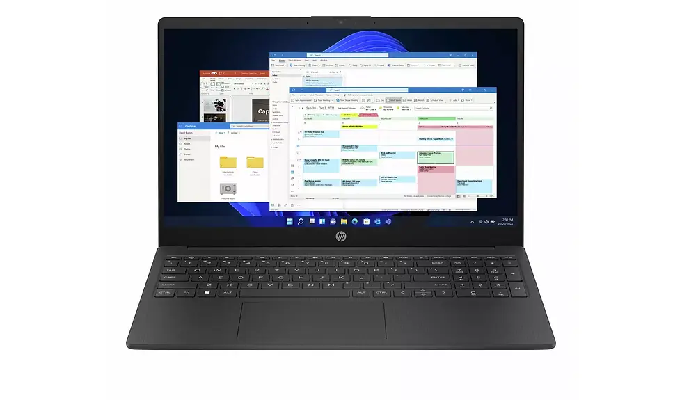 Thumbnail: HP 15-fc0045na 15.6in AMD Ryzen 3 8GB 256GB Laptop - Black