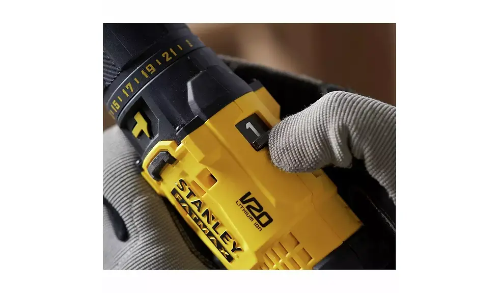 Thumbnail: Stanley V20 Fatmax Cordless Drill Kitbox
