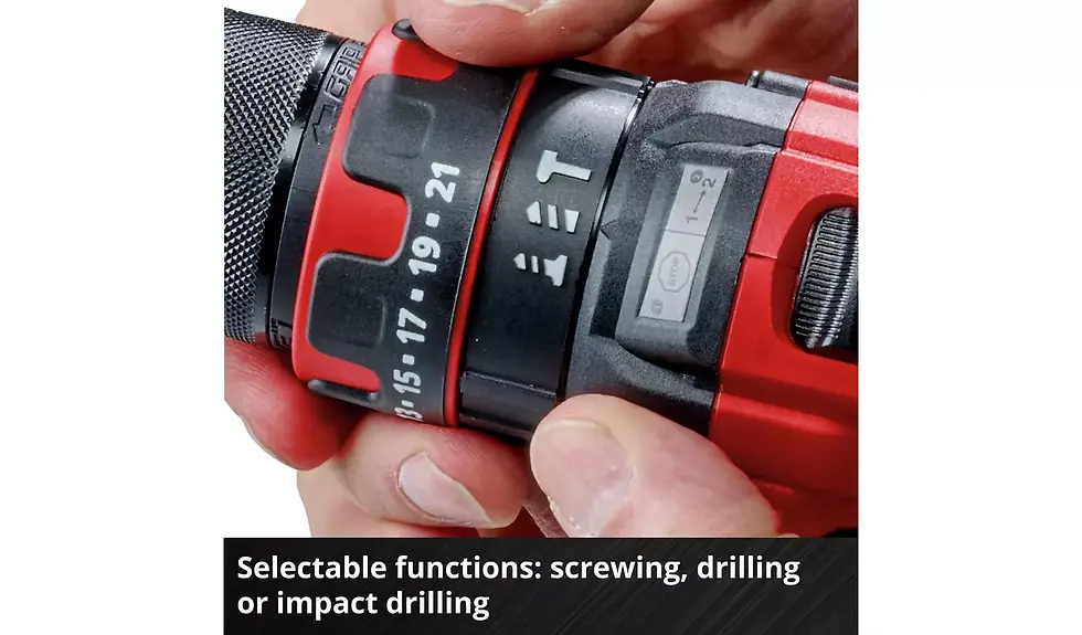 Thumbnail: Einhell Power X-Change 2.5Ah Cordless Combi Drill - 18V