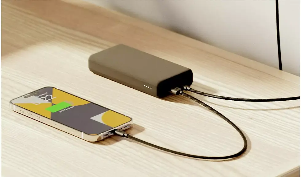 Thumbnail: Juice Max 20000mAh Portable Power Bank with 20W PD - Black
