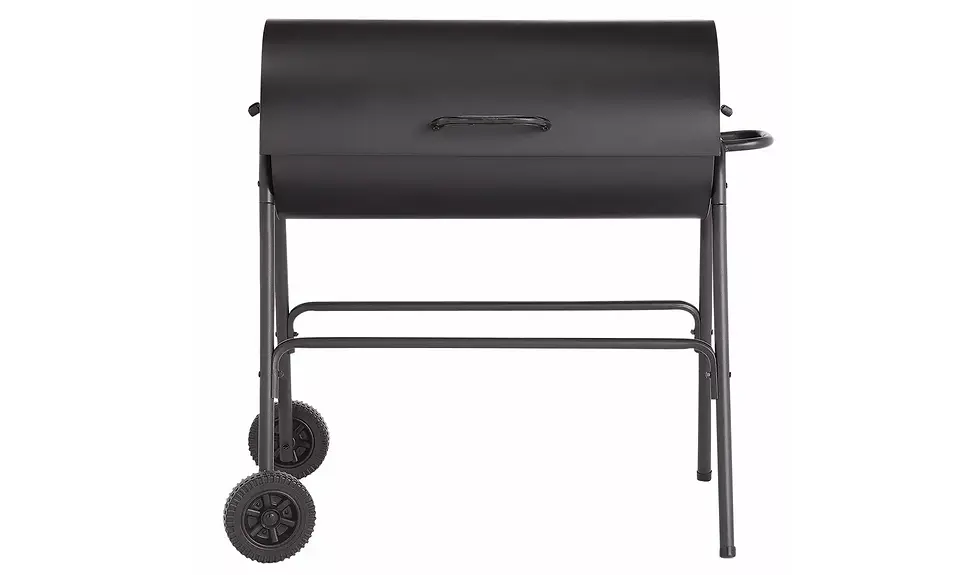 Thumbnail: Home Drum Charcoal BBQ With Cover & Utensils