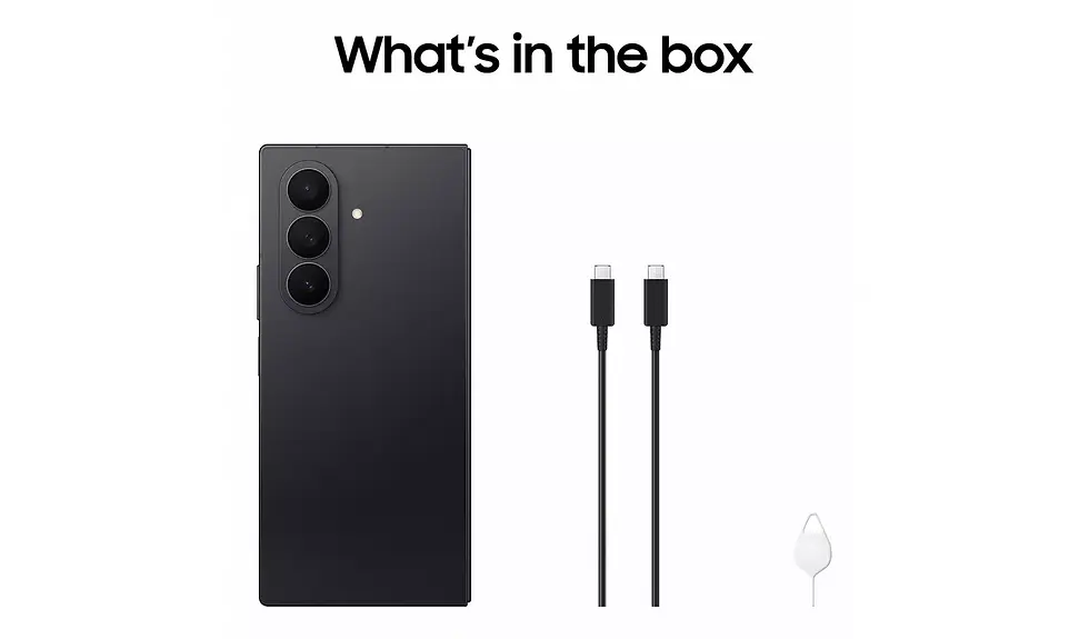 Thumbnail: SIM Free Samsung Galaxy Z Fold7 5G 256GB AI Phone - Black