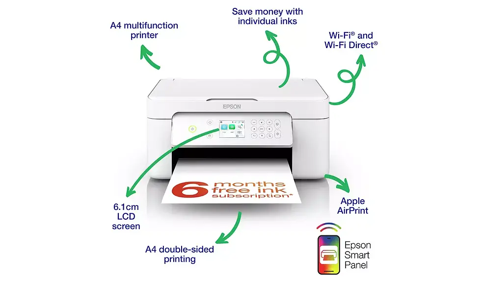 Thumbnail: Epson XP-4205 Inkjet Printer - ReadyPrint Flex Compatible