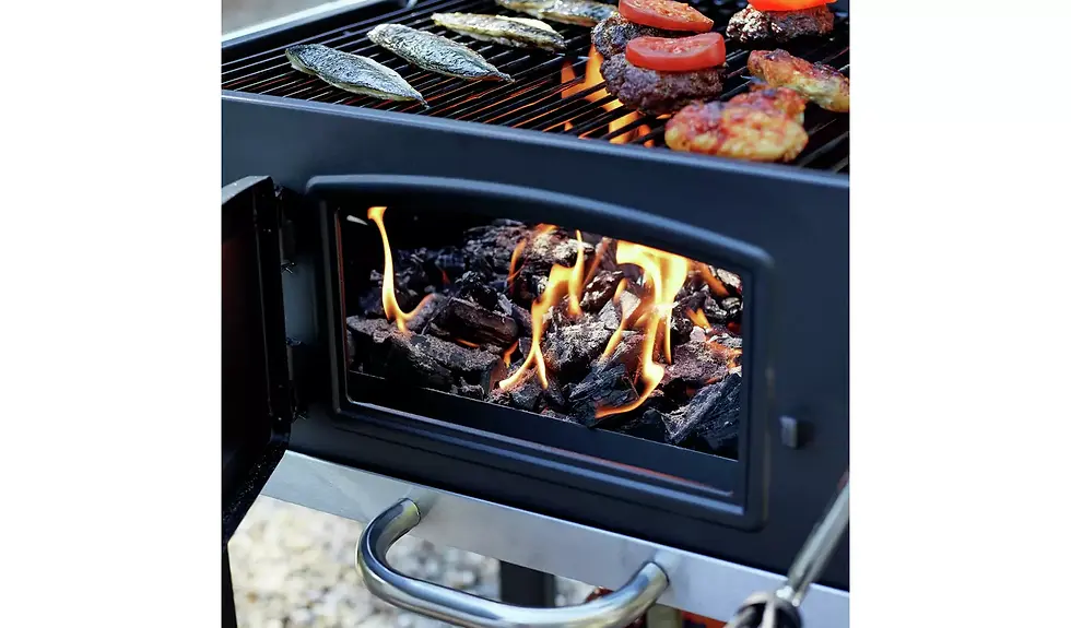 Thumbnail: Home Trolley Charcoal BBQ