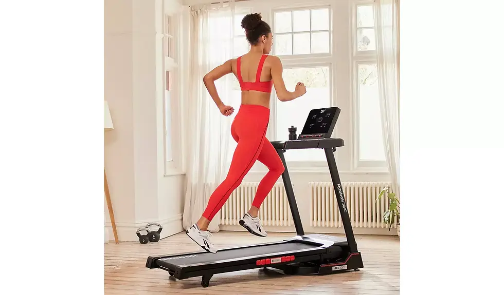Thumbnail: Reebok Jet 100z Folding Treadmill with Connected Fitness