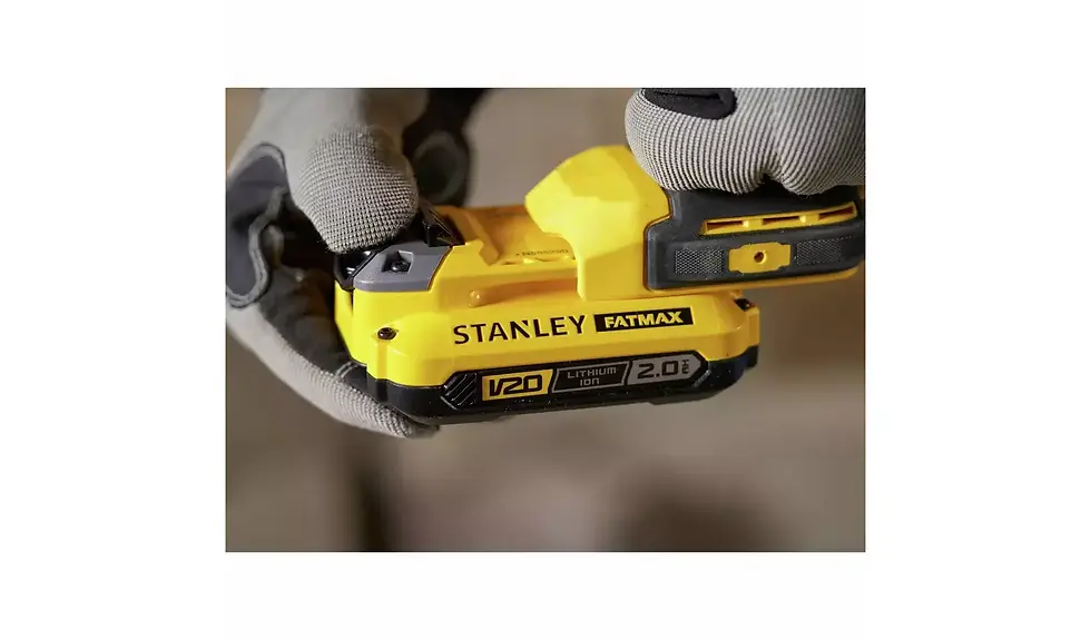 Thumbnail: Stanley V20 Fatmax Cordless Drill Kitbox