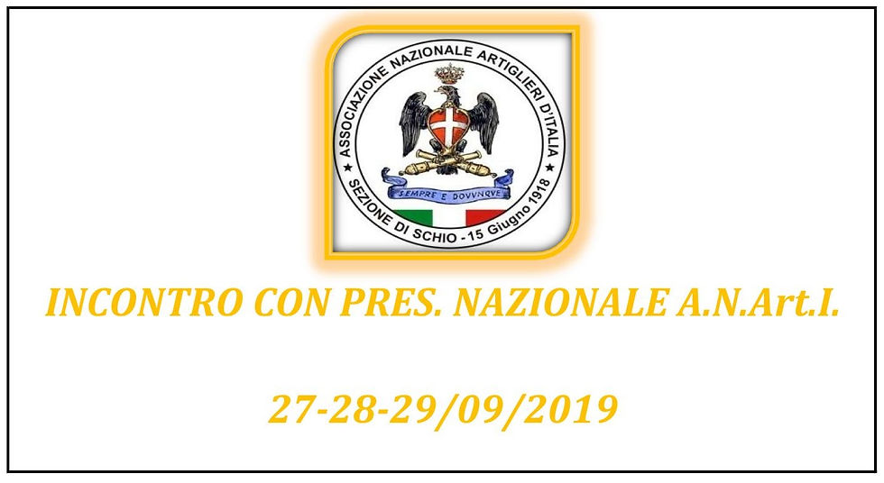 INCONTRO CON PRES. NAZI. A.N.Art.I.t