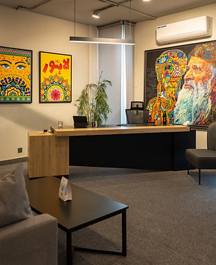 A private office space in Daftarkhwan Vogue