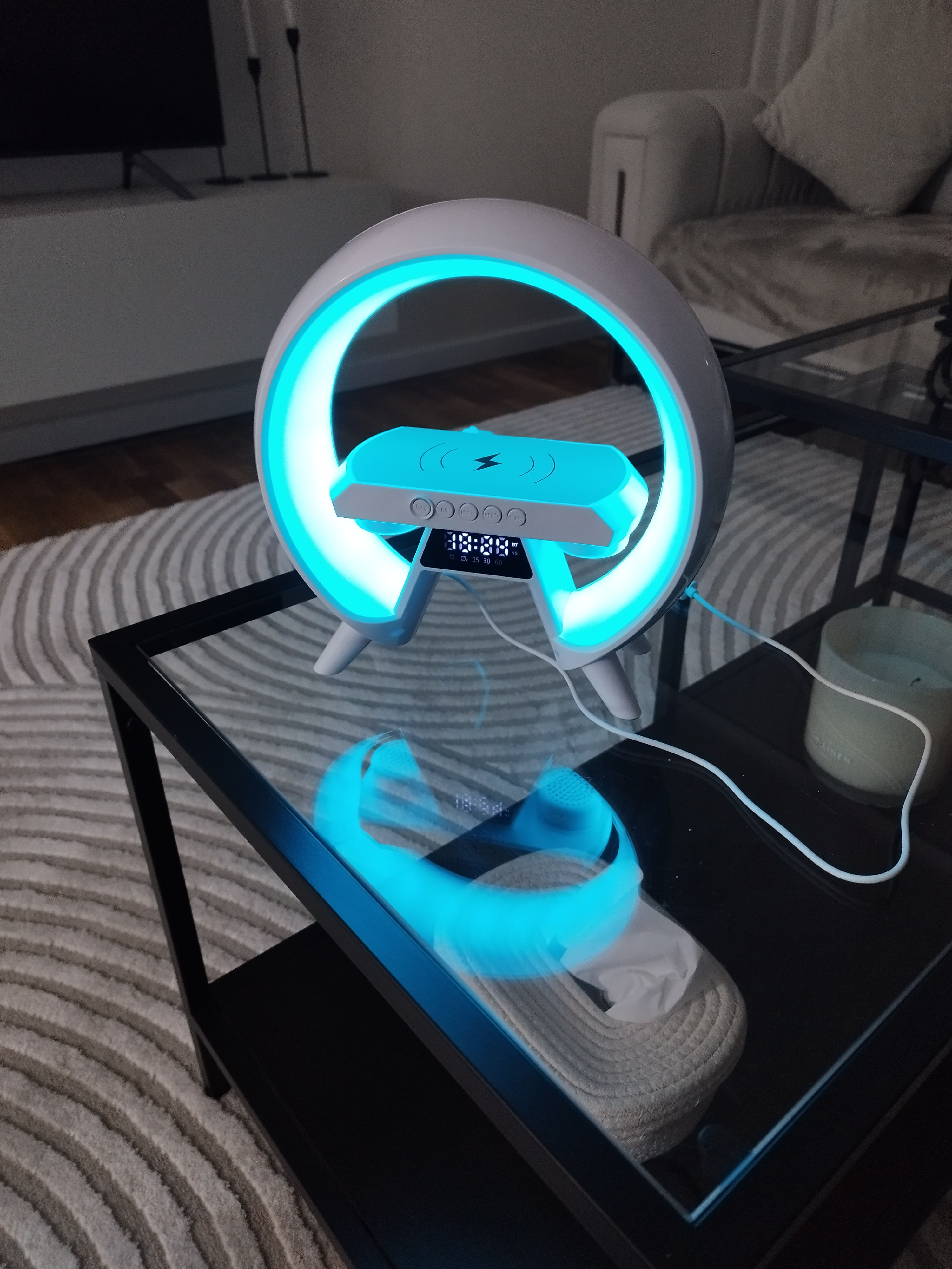 Musik BT Lautsprecher Tischlampe Multifunktion 9-in-1