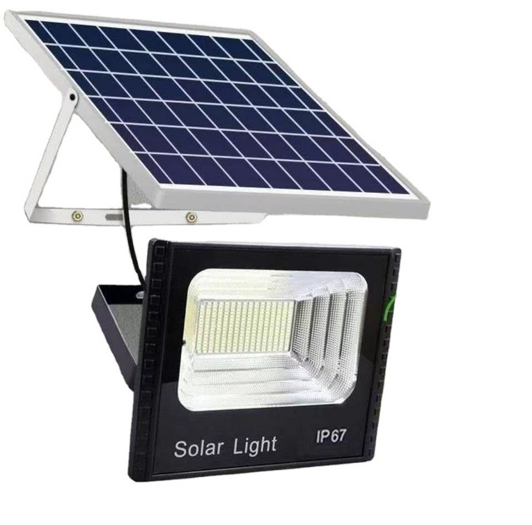 LED Solar Flutlicht 2er Set mit Fernbedienung 200W