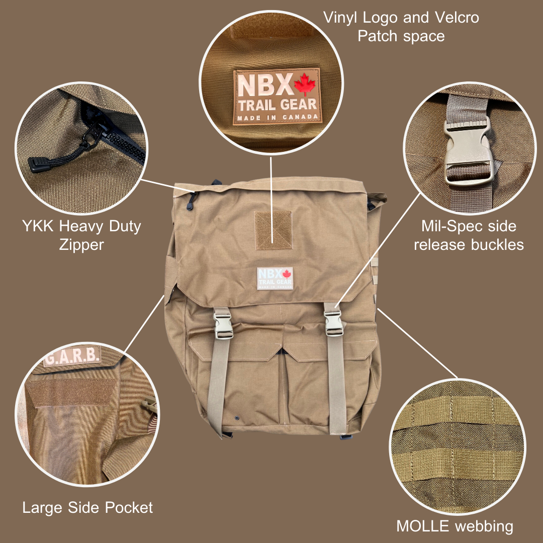 Coyote Brown GARB Spare Tire Bag