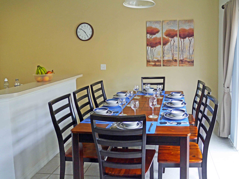 Dining area