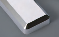 C面取り+8°テーパー加工