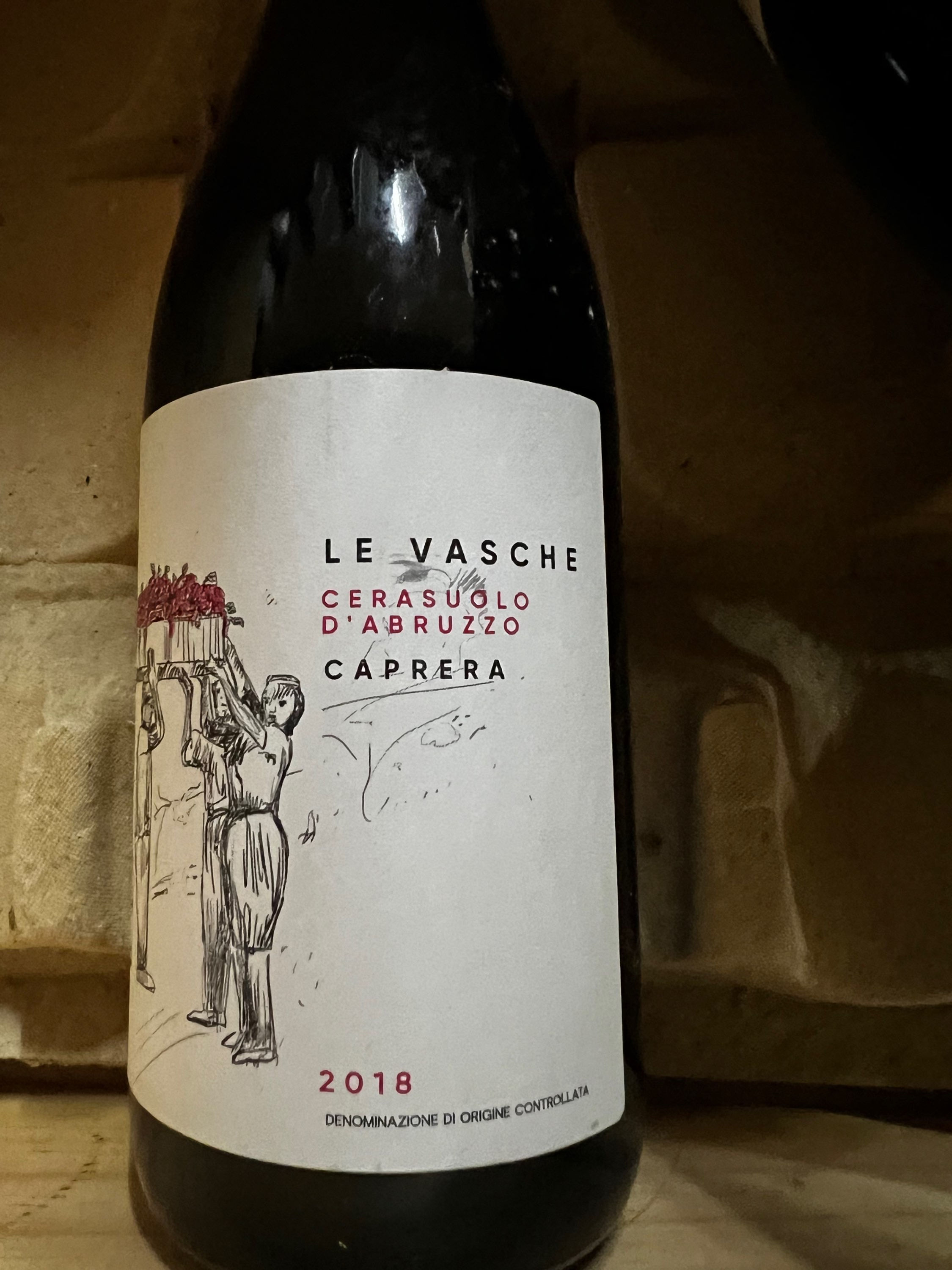 2028 LE VASCHE CERASUOLO D'ABRUZZO CAPRERA 2018