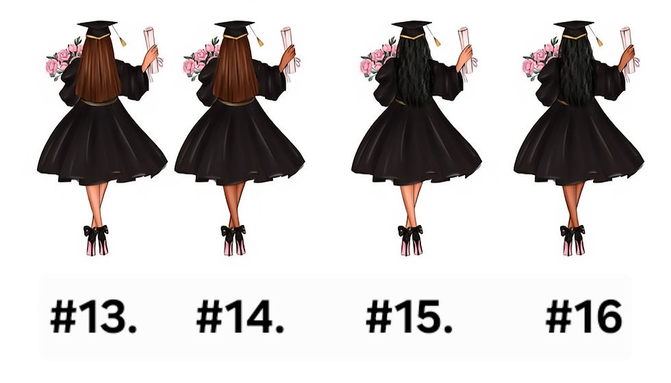 Thumbnail: Customizable Girl Graduate Cake