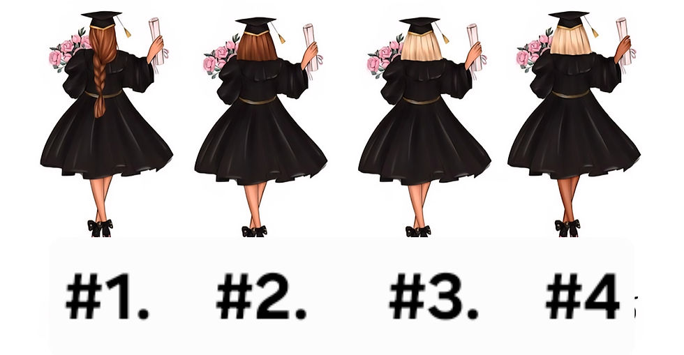 Thumbnail: Customizable Girl Graduate Cake