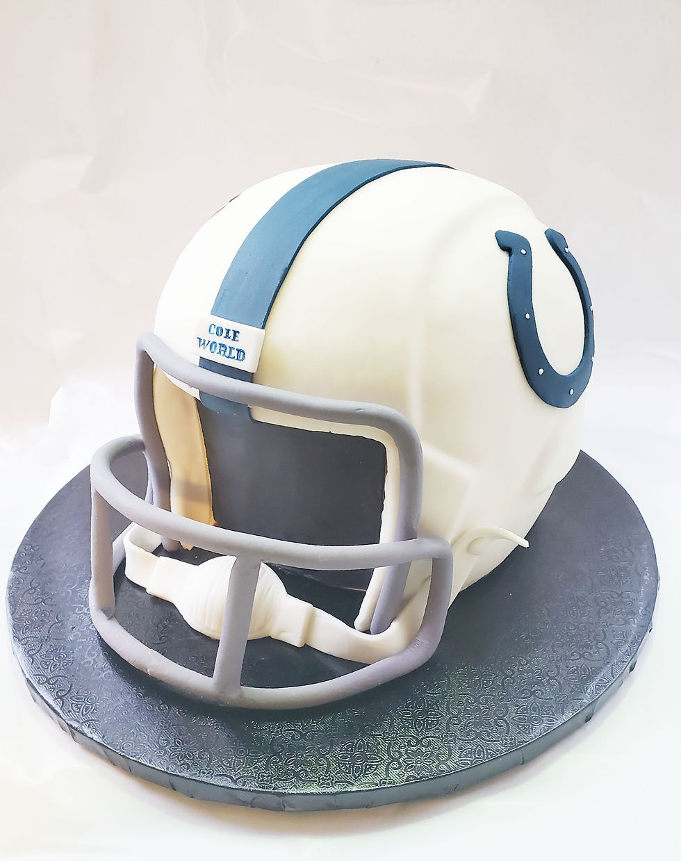 Colts Helmet Cake