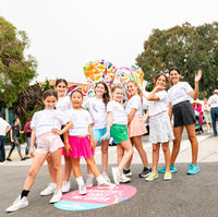 The dancers of the Seaside Arts Center at the La Jolla Art & Wine Festival.