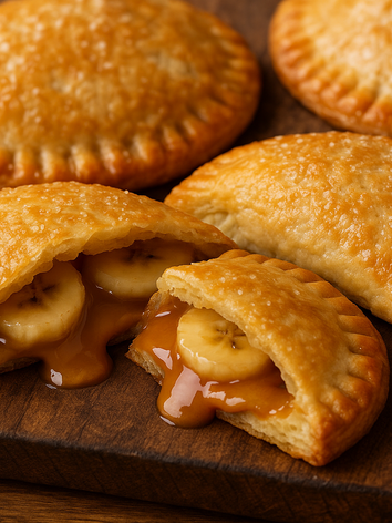 Dulce De Leche-Banana Hand Pies