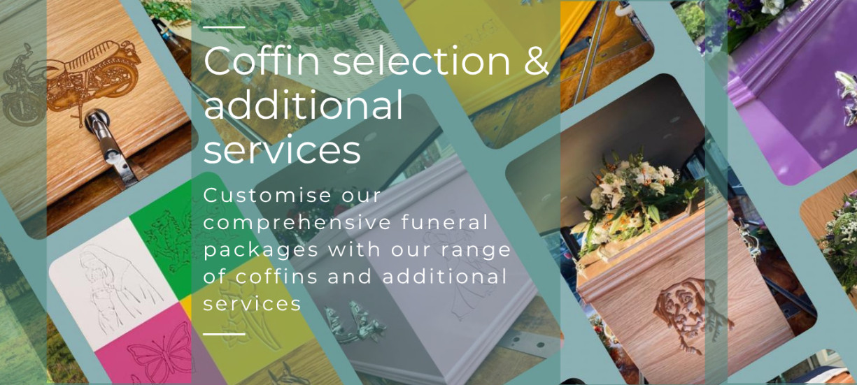 Our range coffin, vehicles and urns Roseberry Funeral Service, Redcar