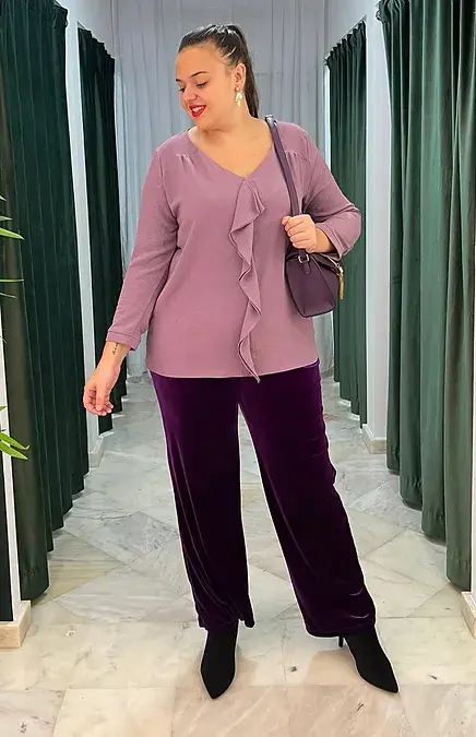 Thumbnail: Frilled blouse