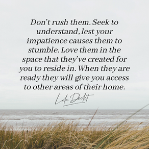 Boundaries.