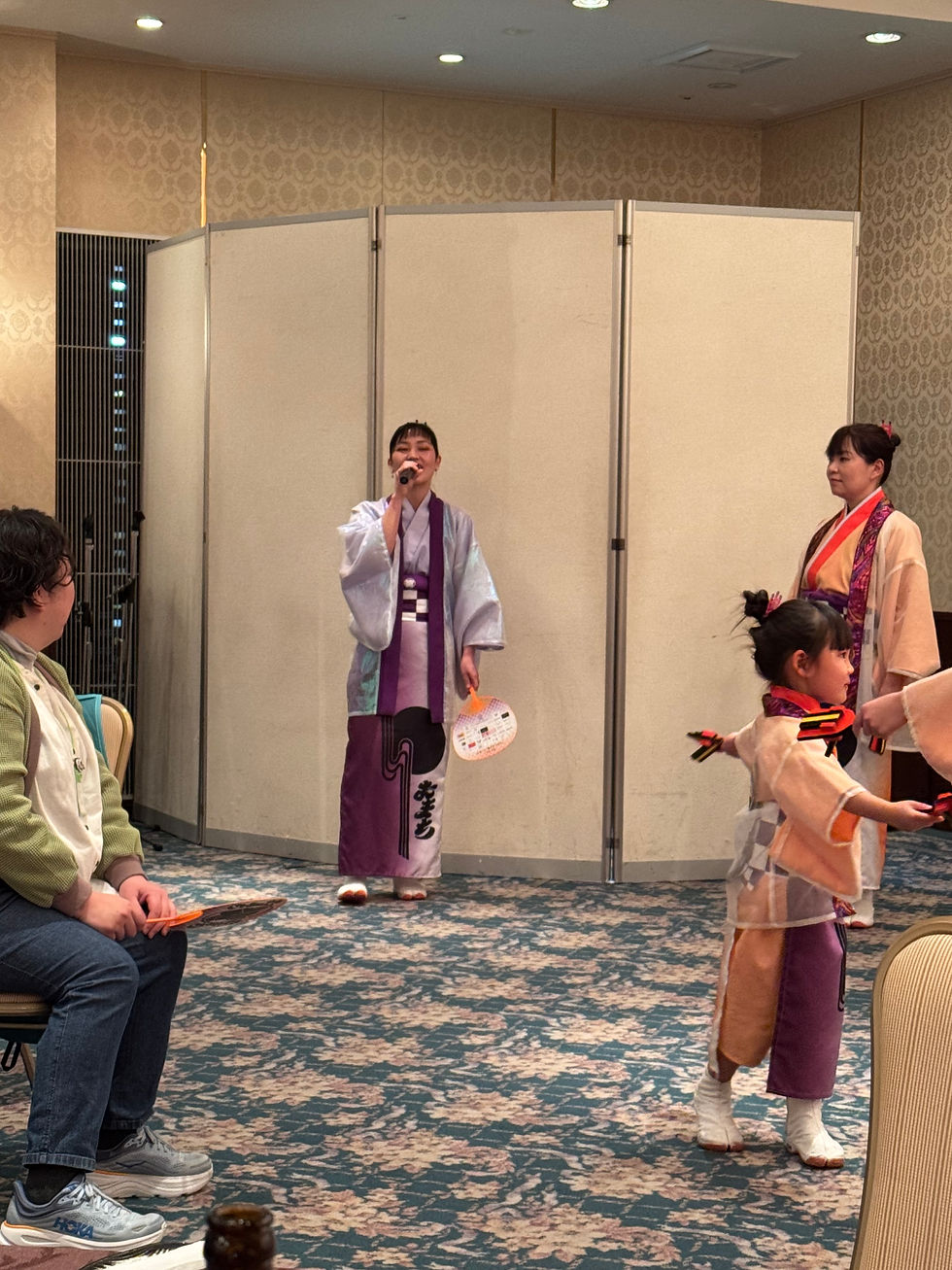 よさこい、踊りが始まりました