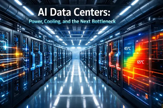 Data Centers at a Breaking Point: Why 800VDC and System-Level Cooling Are Becoming Inevitable