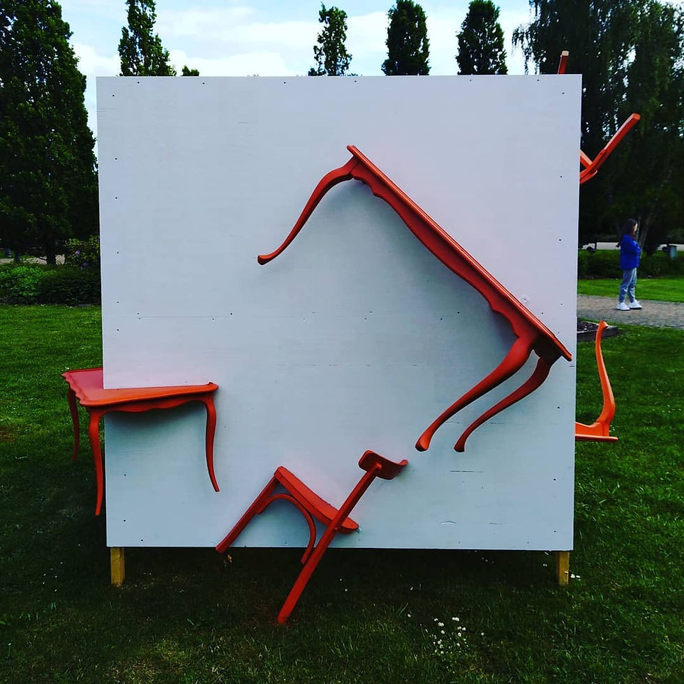 Cube installation Yannick Tossing 2019 s
