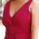 Thumbnail: VELVET I Cherry red dress jumpsuit