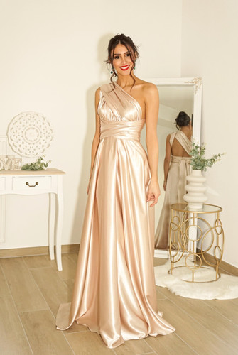 Robe Ambre Elegante Parfaite Pour Toutes Les Occasions main image 1