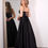 Thumbnail: ASTRID I Robe en satin noire