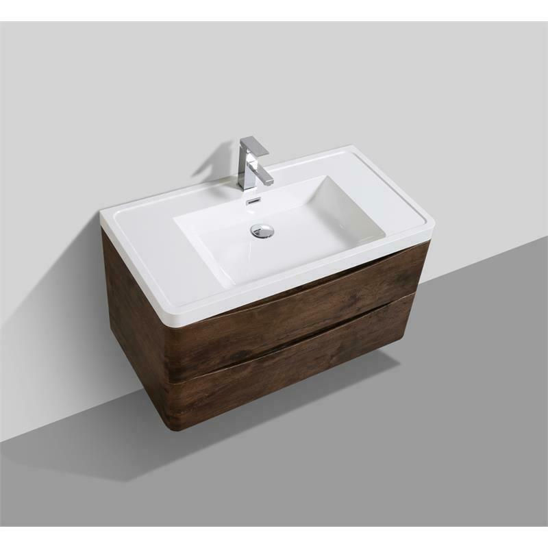 Thumbnail: 36" Wall Mount Bathroom Vanity