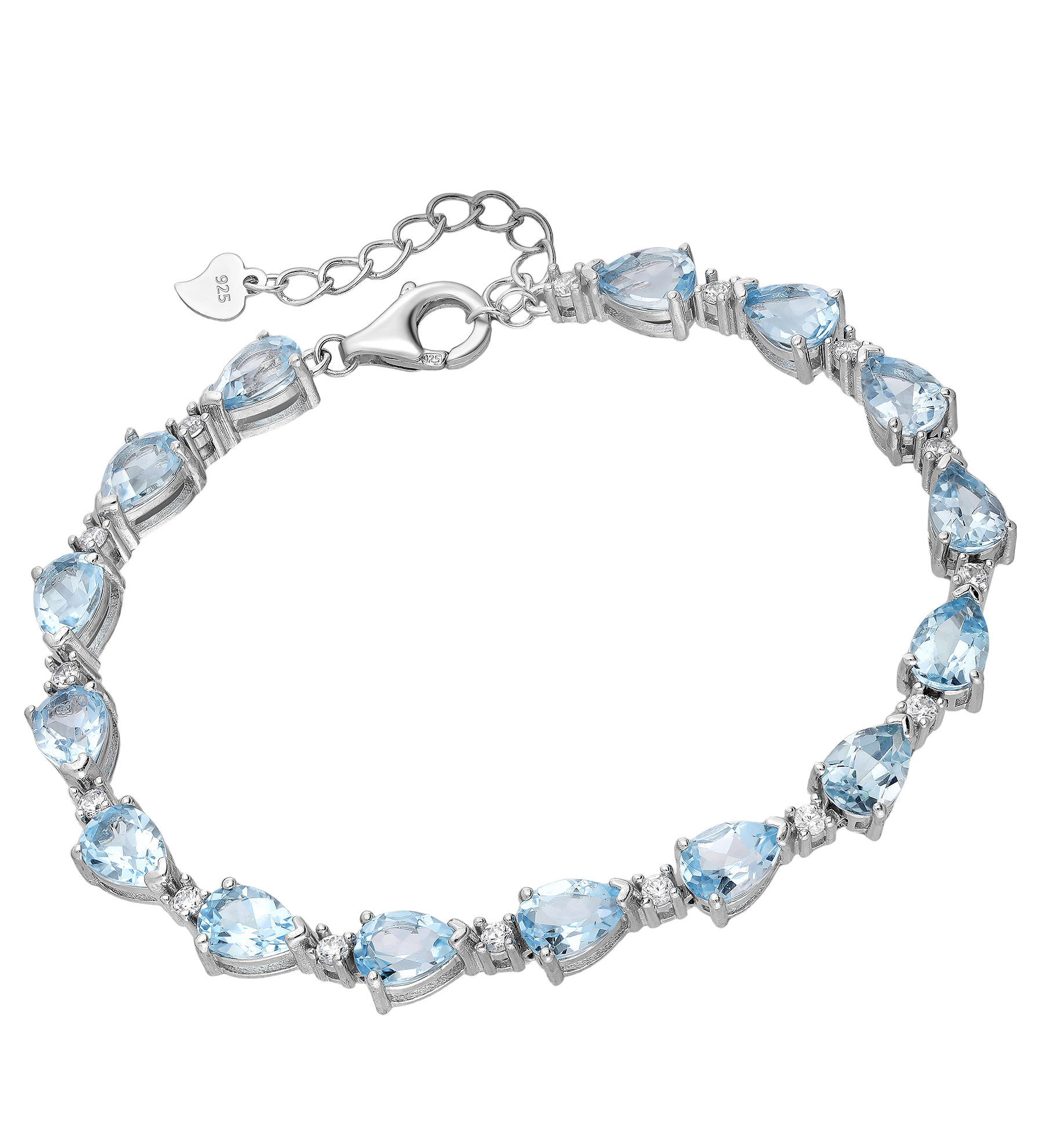 Bracelet #65 - Sky Blue Topaz