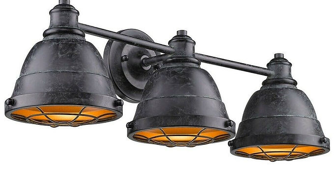 3-Light Vanity Light Fixtures