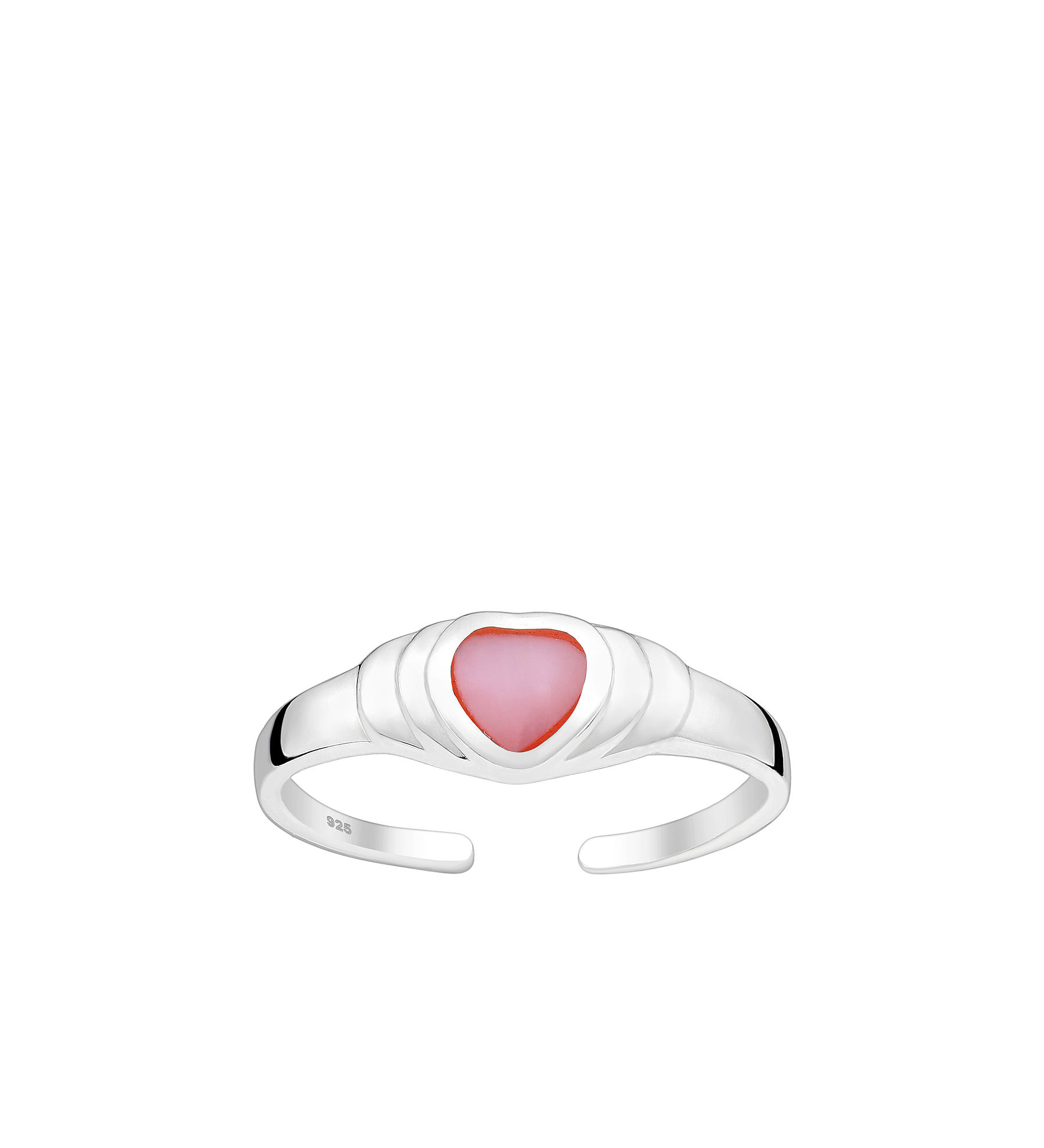 MOP Toe Ring - .925 Silver #90