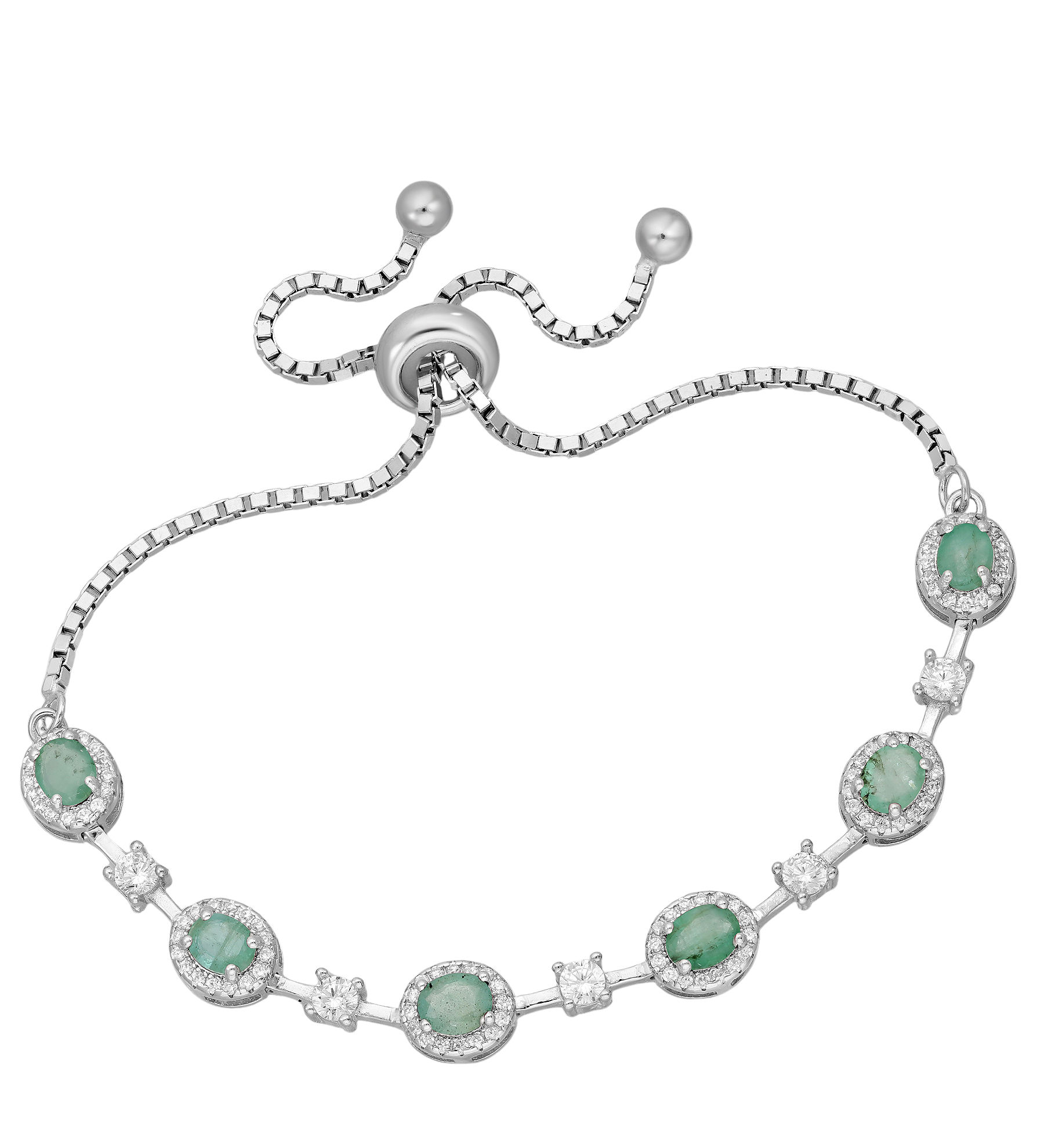 Bracelet #629 - Emerald