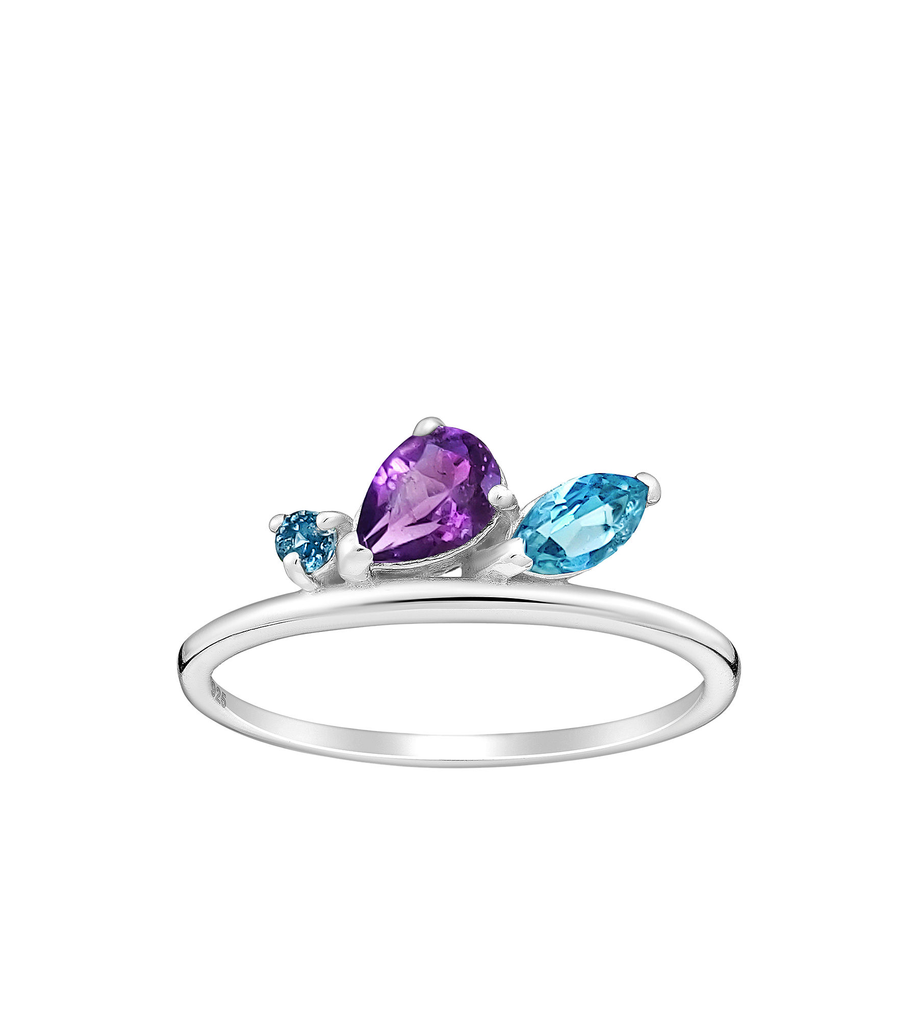 Women ring #183 SILVER 925 - Combo
