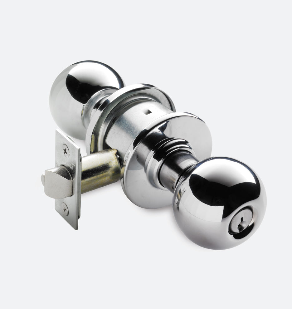 Knob door hardware