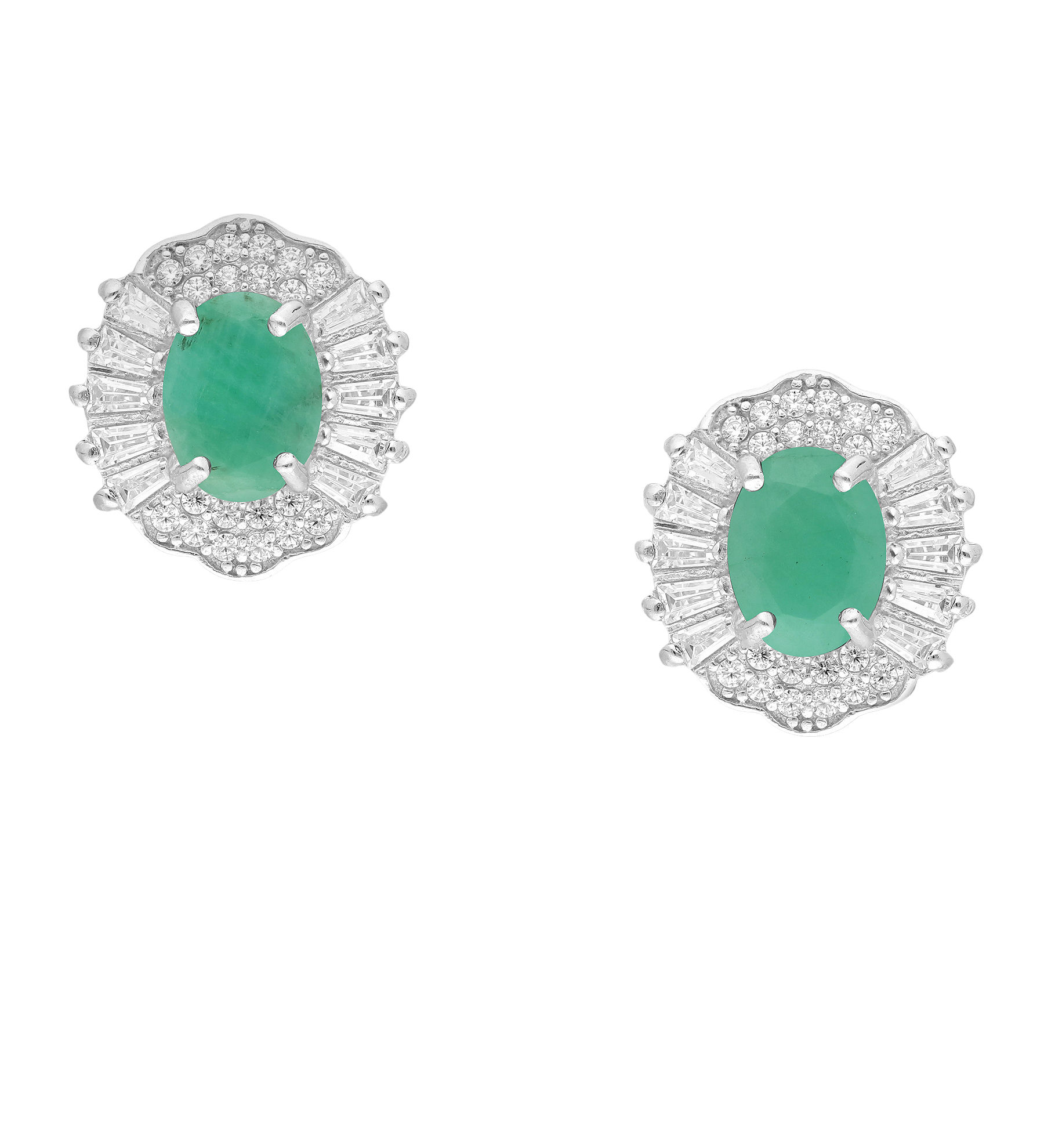 Earrings #148 - Emerald